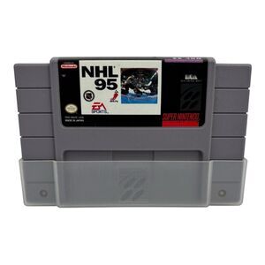 Super Nintendo NHL 95 SNES Game Cartridge Tested Only Working Authentic Hockey